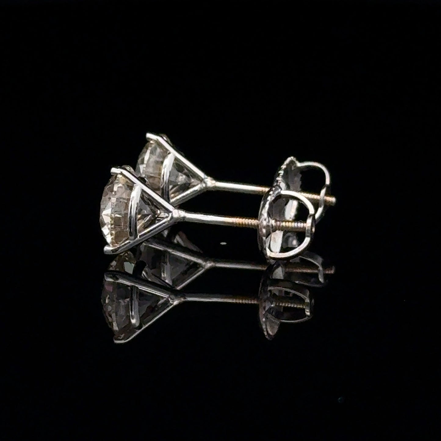 Solitaire Earrings