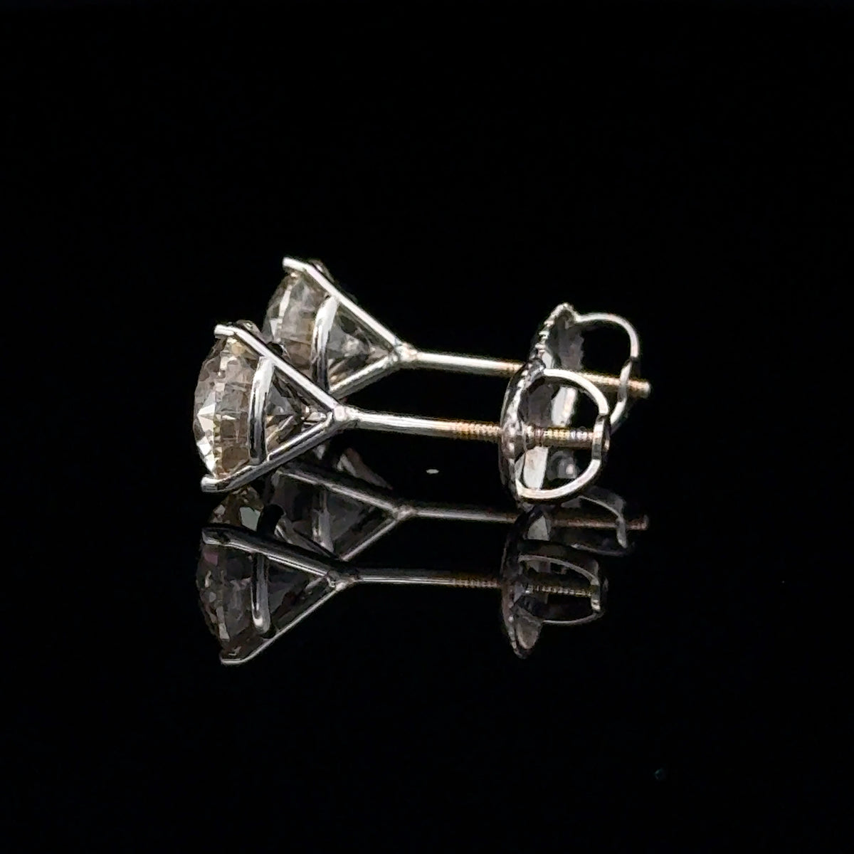 Solitaire Earrings