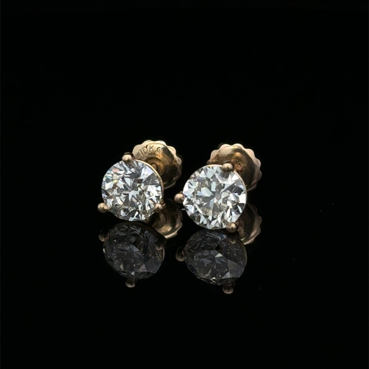 Solitaire Earrings