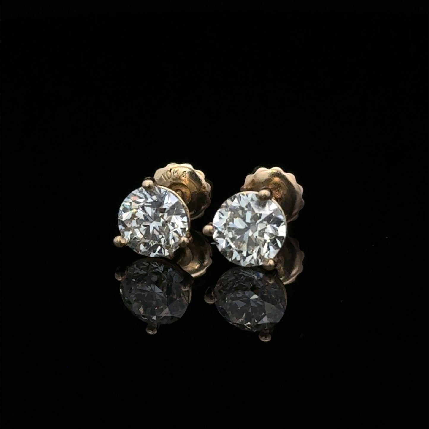 Solitaire Earrings