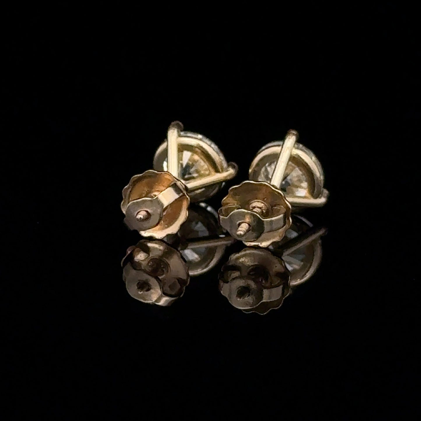Solitaire Earrings