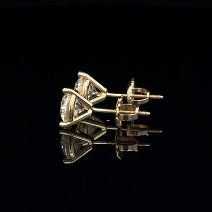 Solitaire Earrings