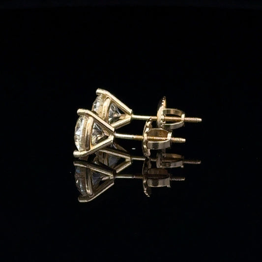 Solitaire Earrings