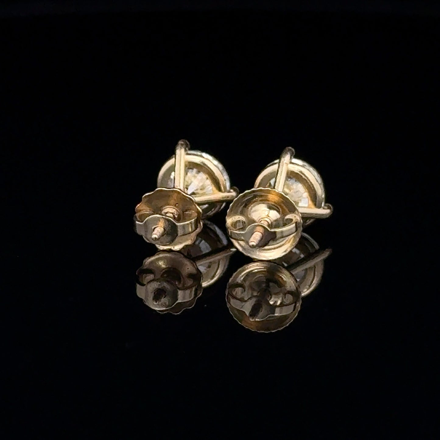 Solitaire Earrings