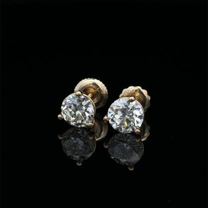 Solitaire Earrings