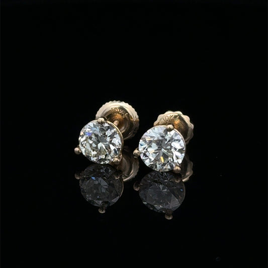 Solitaire Earrings