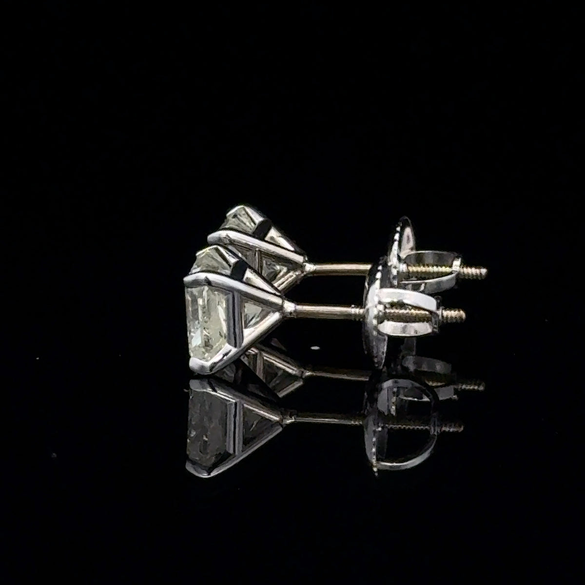 Solitaire Earrings