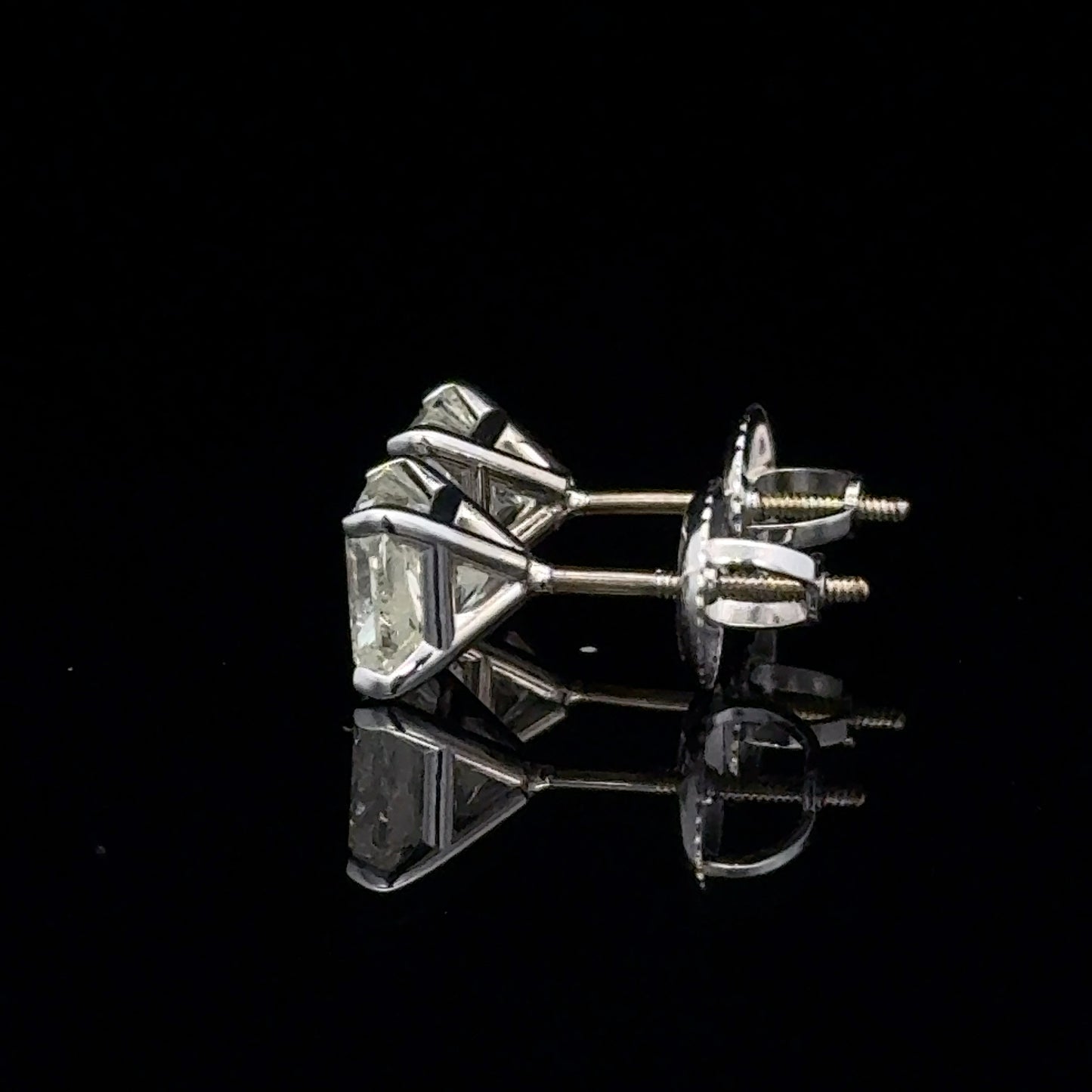 Solitaire Earrings