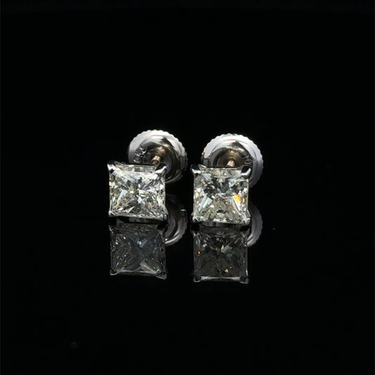 Solitaire Earrings