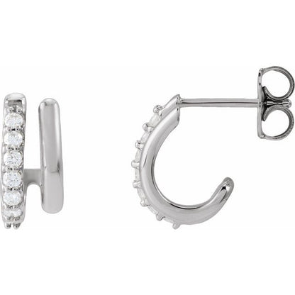 platinum-1/5-ctw-natural-diamond-stacked--double-j-hoop-earrings