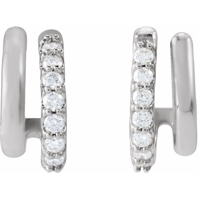 platinum-1/5-ctw-natural-diamond-stacked--double-j-hoop-earrings