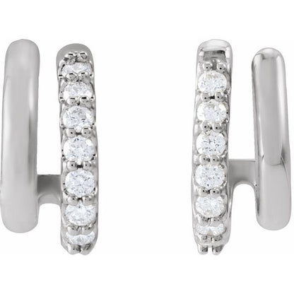platinum-1/5-ctw-natural-diamond-stacked--double-j-hoop-earrings
