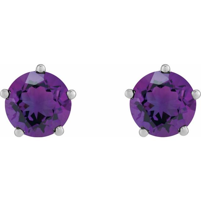 14k-white-gold-natural-amethyst-stud-earrings