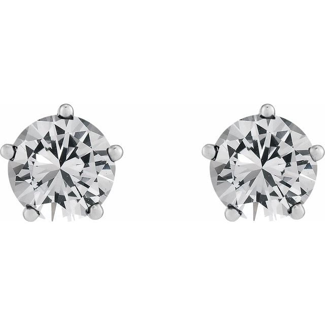 platinum-9/10-ctw-natural-diamond-stud-earrings