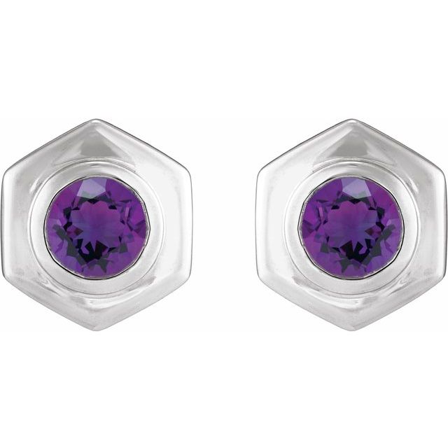 14k-white-gold-natural-amethyst-stud-earrings