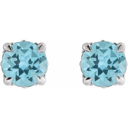 14k-white-gold-natural-sky-blue-topaz-&-.06-ctw-natural-diamond-semi-set-hidden-halo-style-stud-earrings