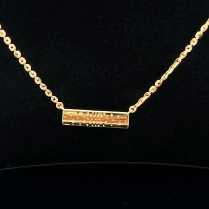Pendant and Chain