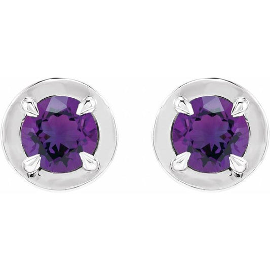 14k-white-gold-natural-amethyst-stud-earrings
