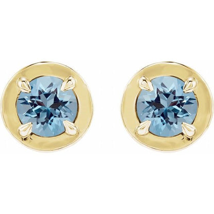 14k-yellow-gold-natural-aquamarine-stud-earrings