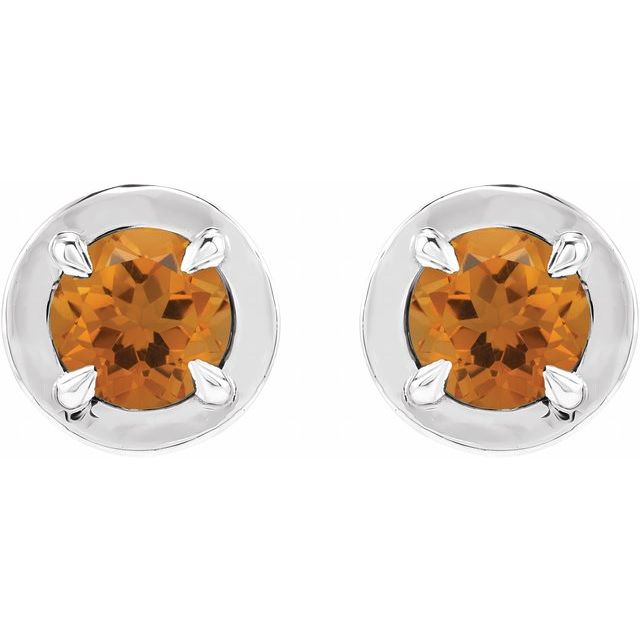 14k-white-gold-natural-citrine-stud-earrings