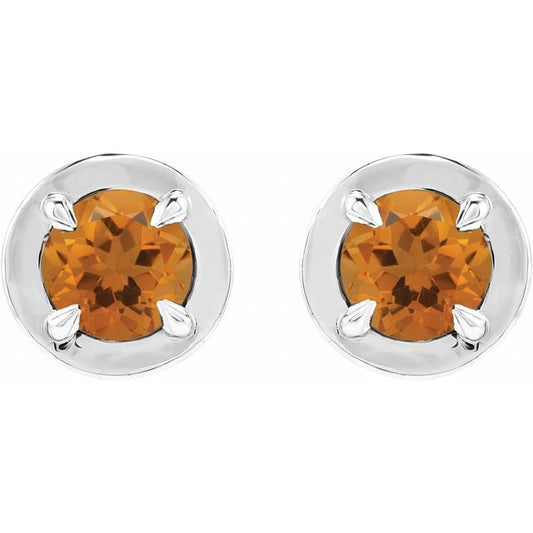 14k-white-gold-natural-citrine-stud-earrings