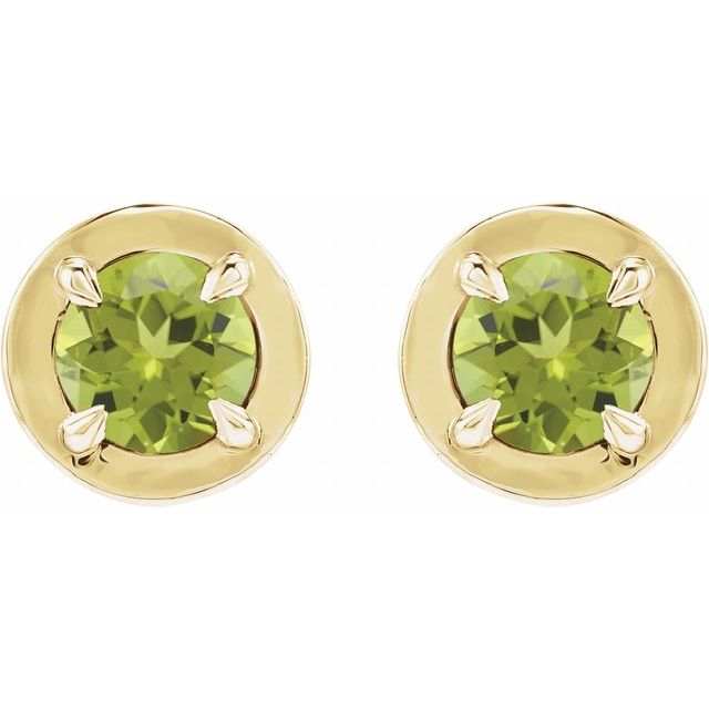 14k-yellow-gold-natural-peridot-stud-earrings