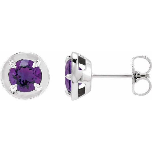 14k-white-gold-natural-amethyst-stud-earrings