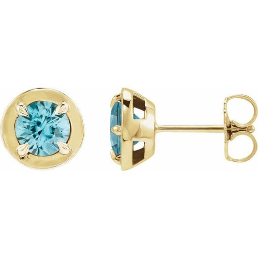 14k-yellow-gold-natural-blue-zircon-stud-earrings