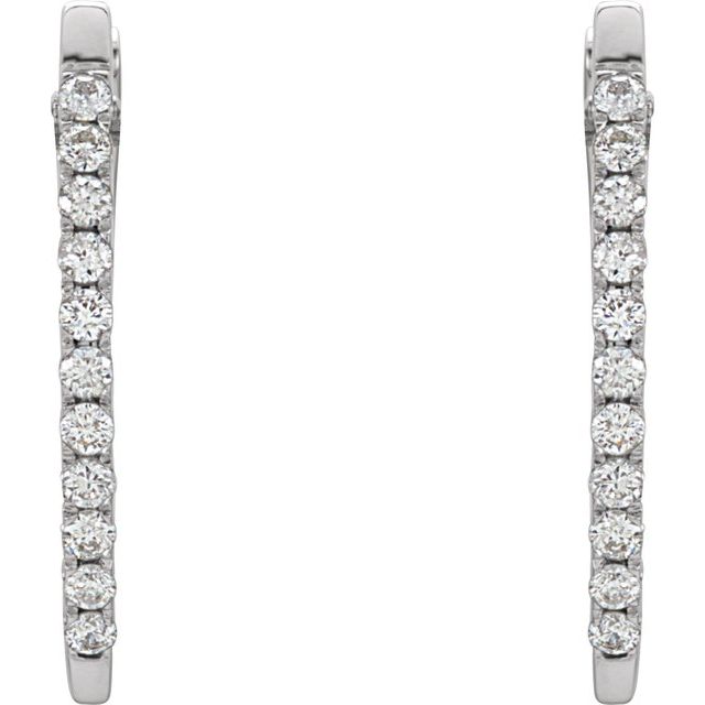 14k-white-gold-1/3-ctw-natural-diamond-hoop-earrings