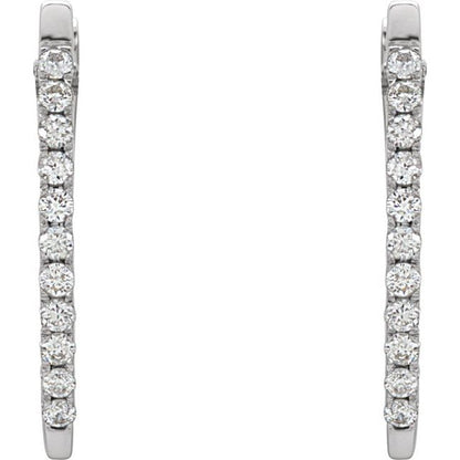 14k-white-gold-1/3-ctw-natural-diamond-hoop-earrings
