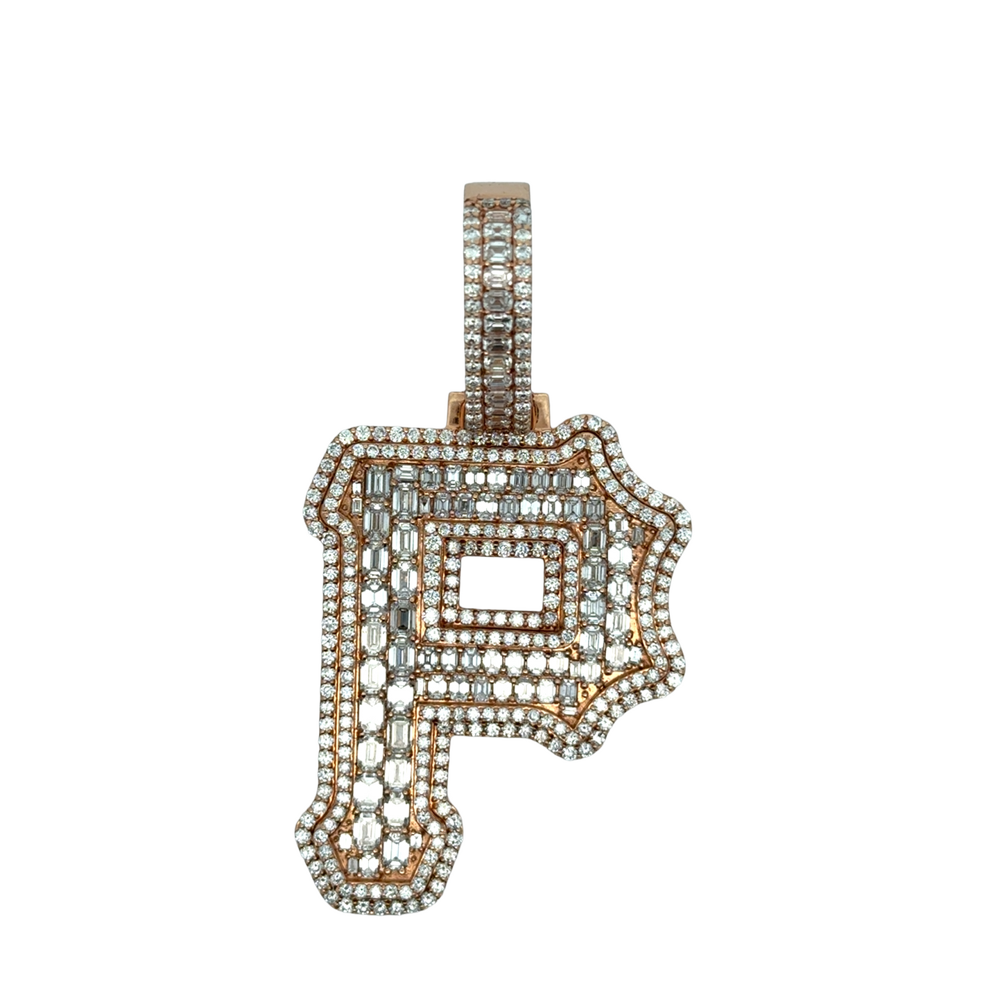 "P" Initial Pendant