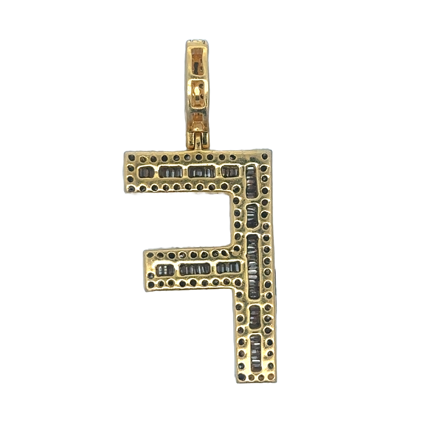"F" Initial Pendant