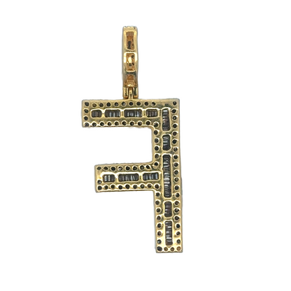 "F" Initial Pendant