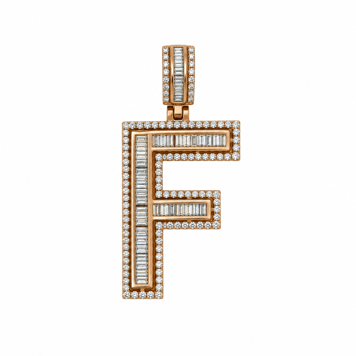 "F" Initial Pendant