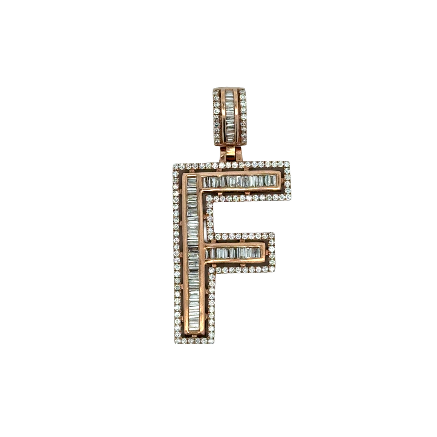 "F" Initial Pendant