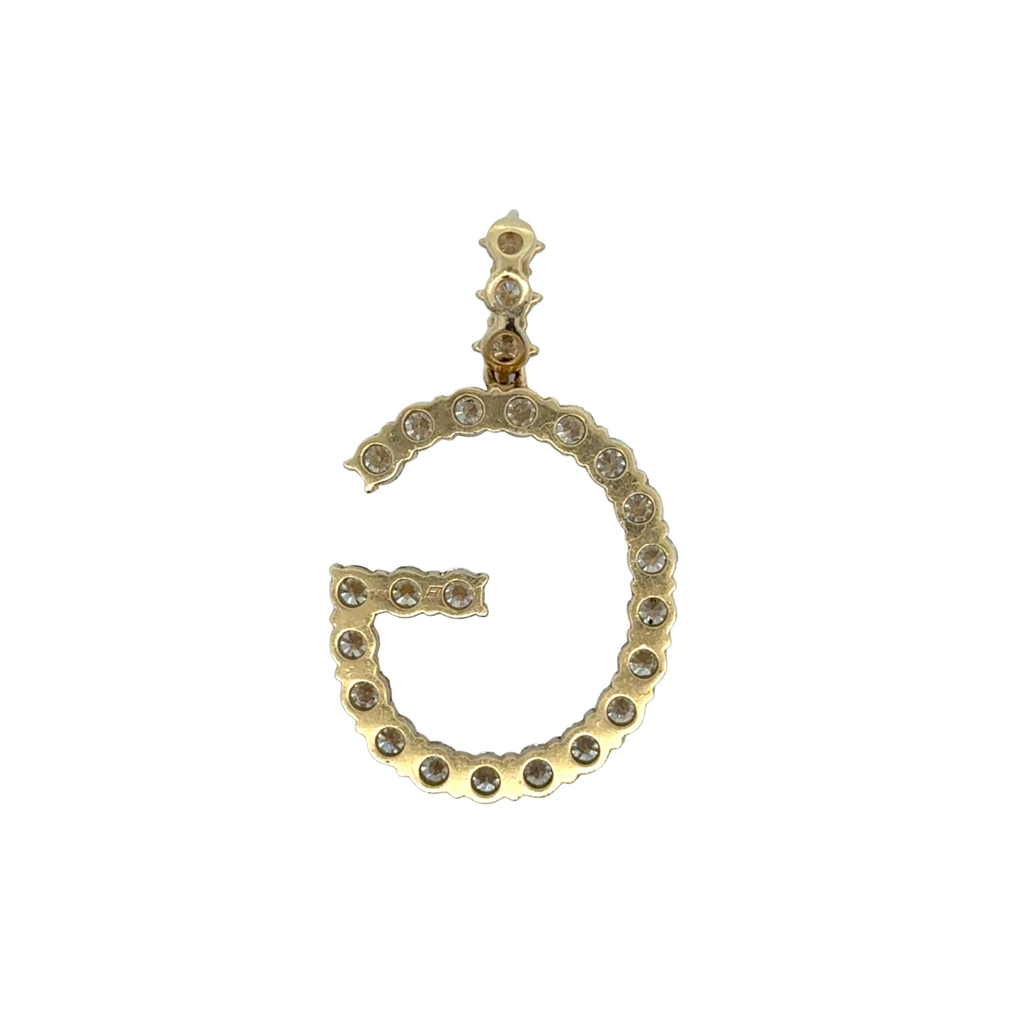 "G" Initial Pendant