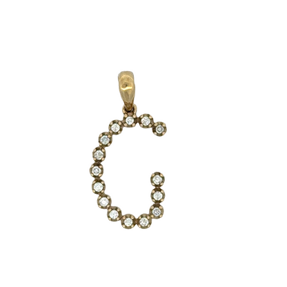 "G" Initial Pendant
