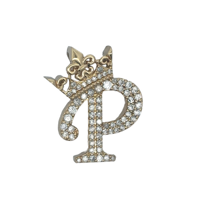 "P" Initial Pendant