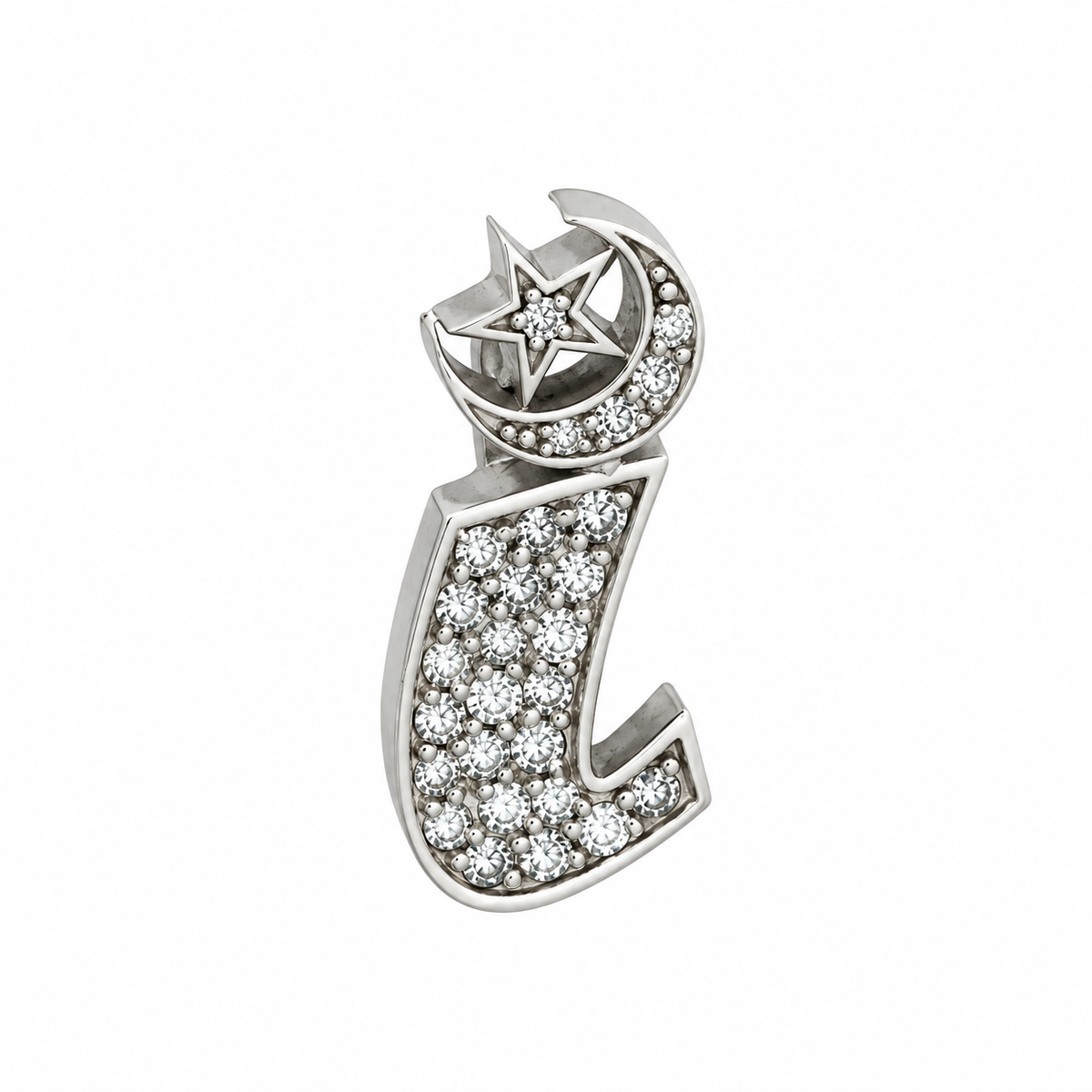 "i" Initial Pendant