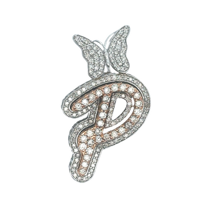 "P" Initial Pendant