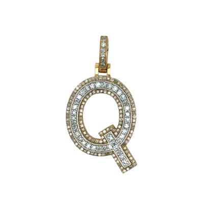 "Q" Initial Pendant