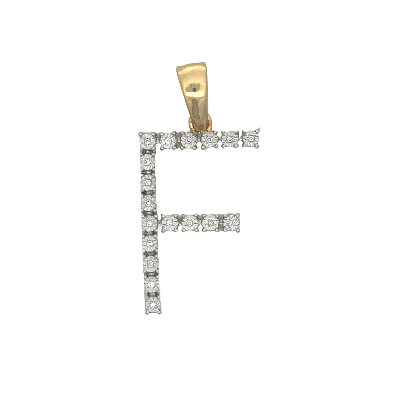 "F" Initial Pendant