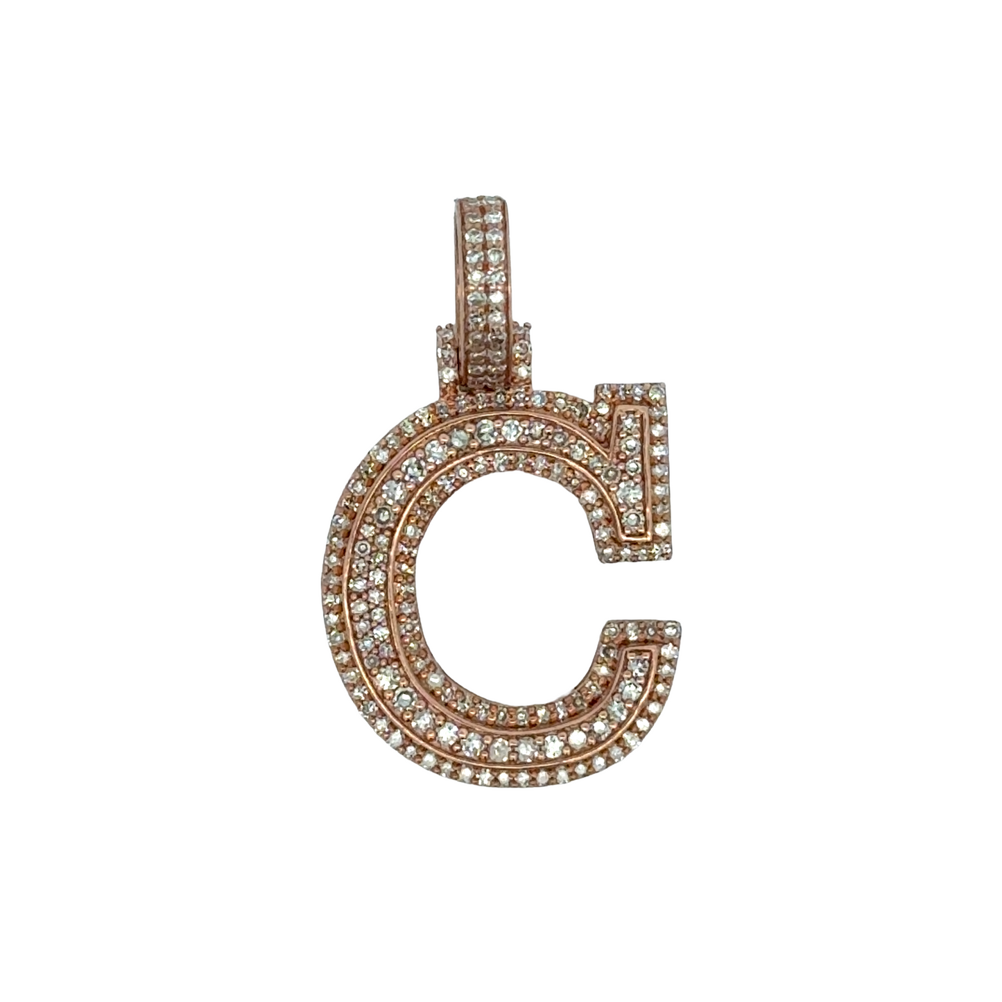 "C" Initial Pendant