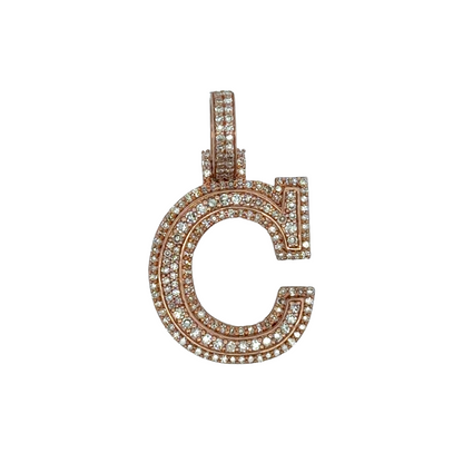 "C" Initial Pendant
