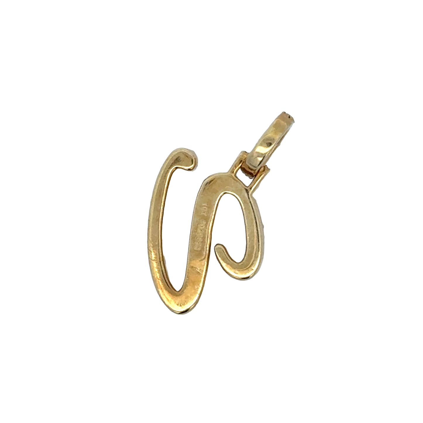 "v" Initial Pendant