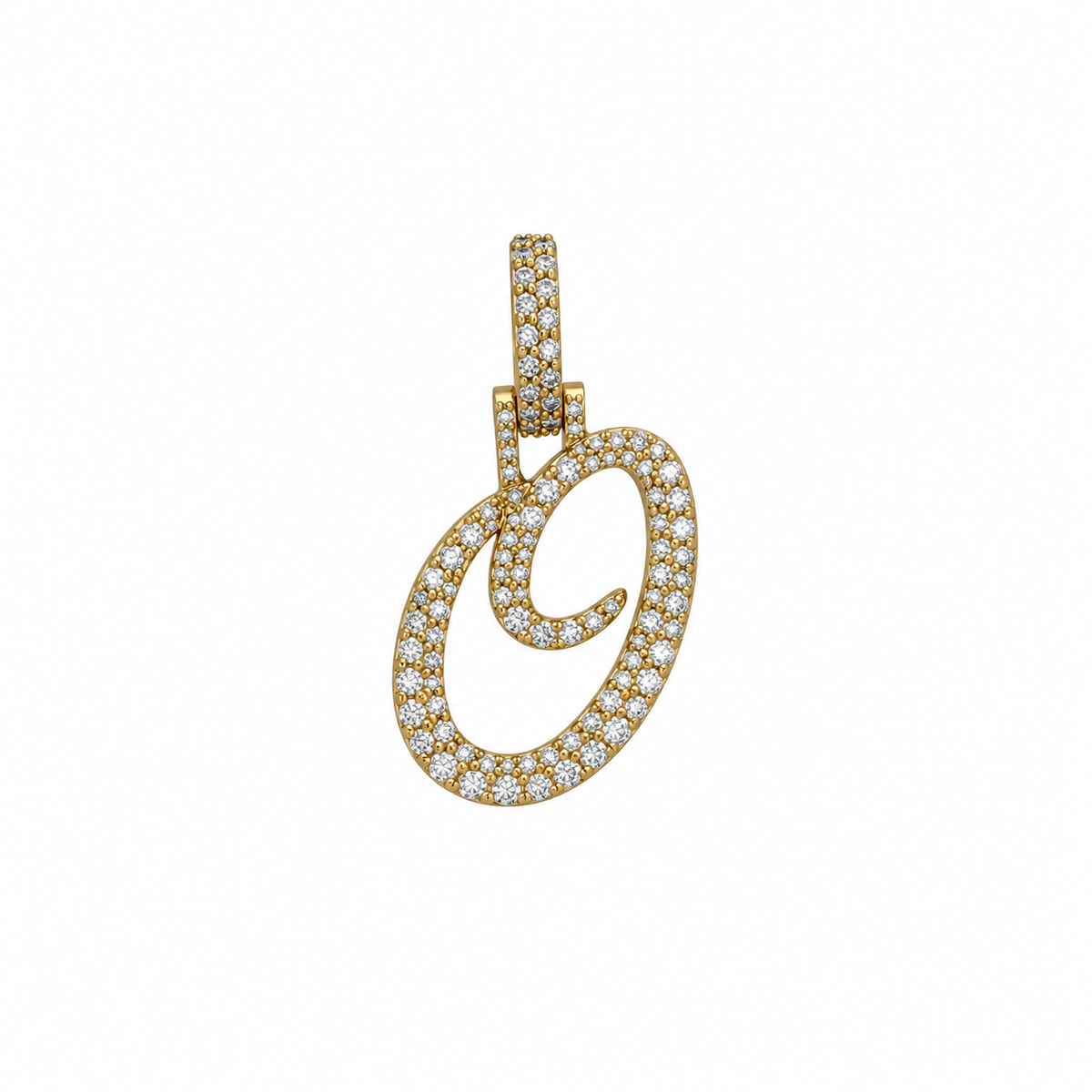 "o" Initial Pendant