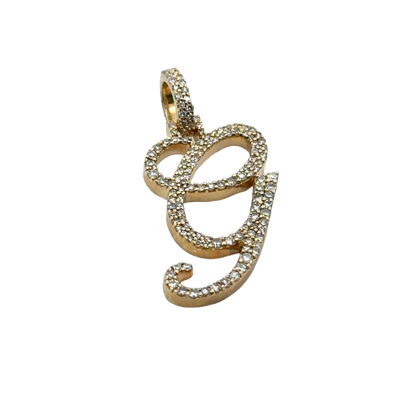 "g" Initial Pendant