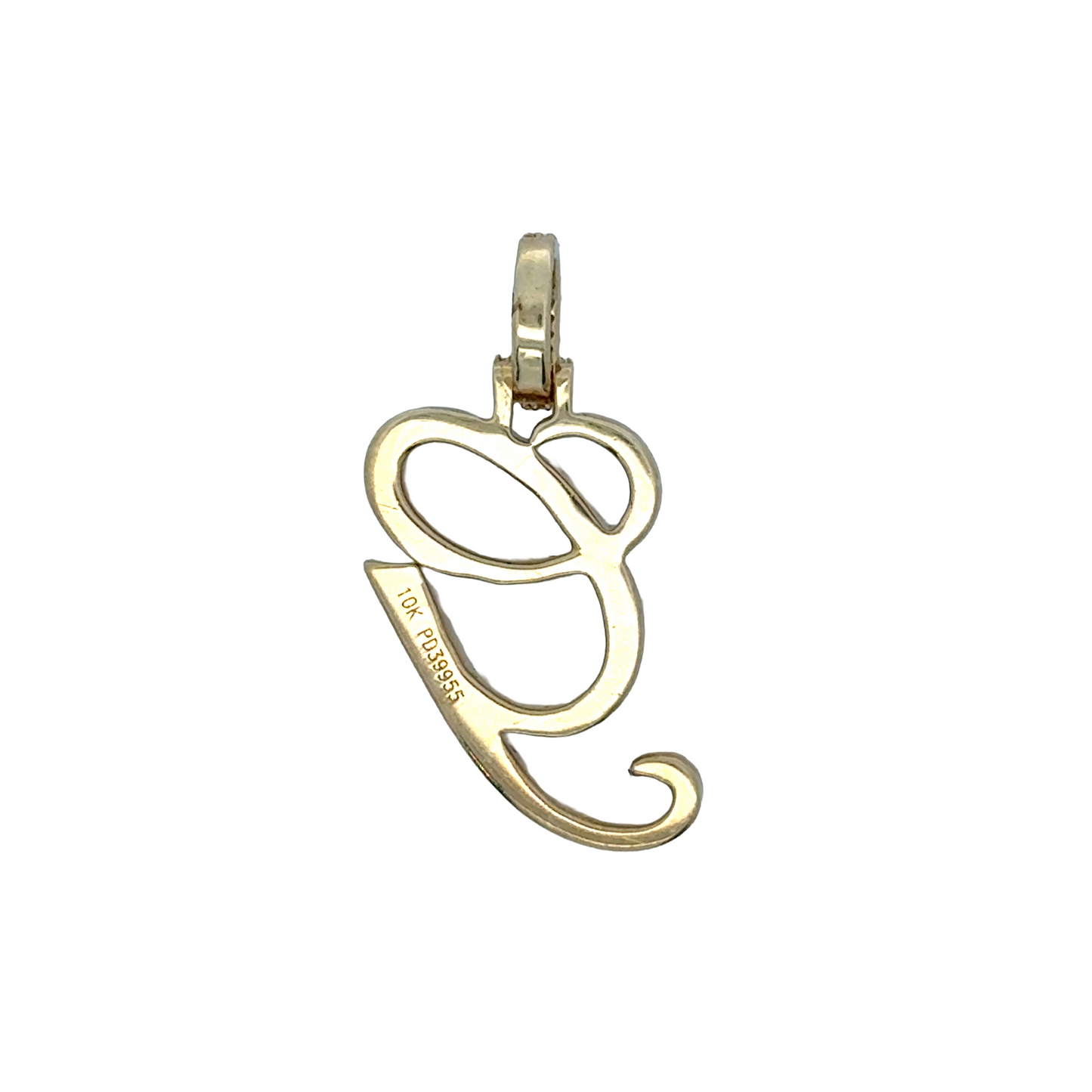 "g" Initial Pendant