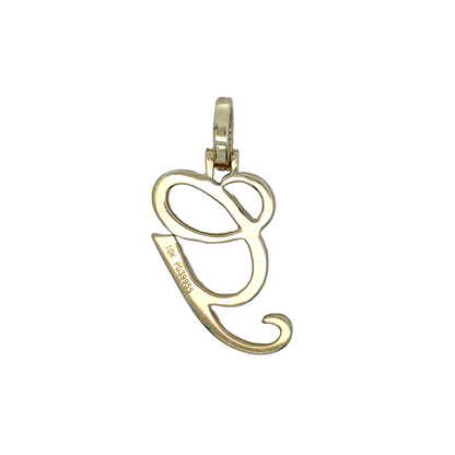 "g" Initial Pendant