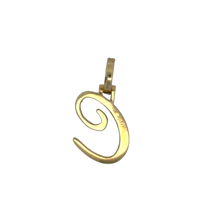 "c" Initial Pendant